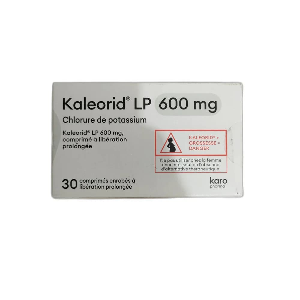 Kaleorid LP 600 mg