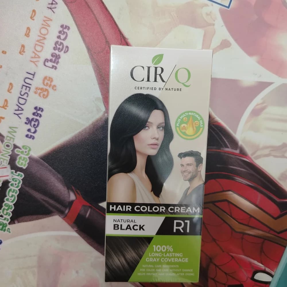 CIR/Q Certified by Nature Hair Color Cream Natural Black R1
