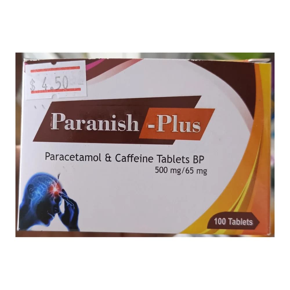Paranish-Plus 500 mg / 65 mg