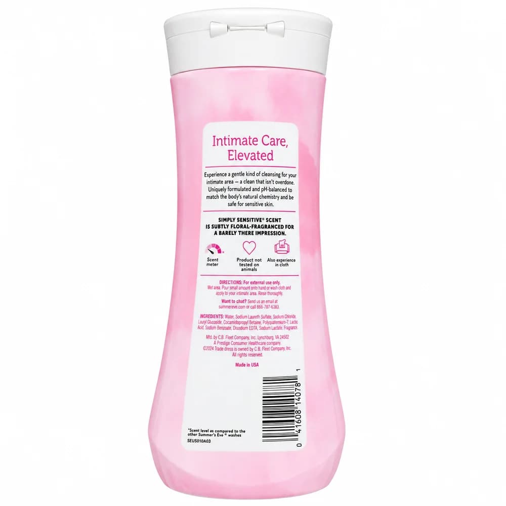 Summer's Eve Simply Sensitive Delicate Blossom 15 fl oz / 444 mL