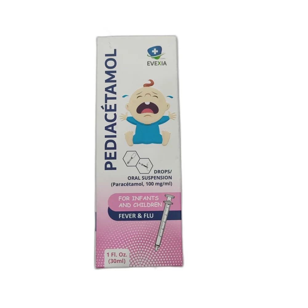 Pediacetamol 100 mg / ml