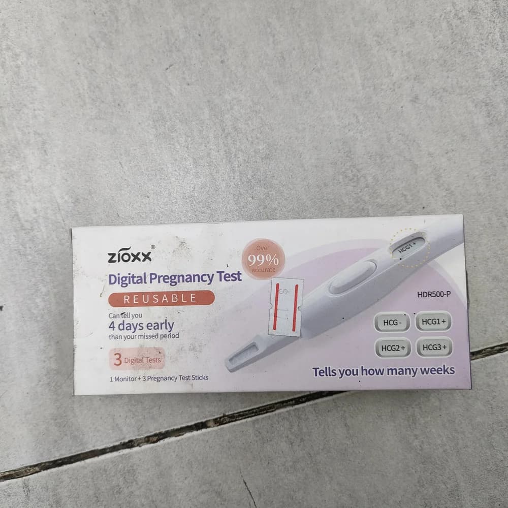 Zioxx Reusable Digital Pregnancy Test Not available