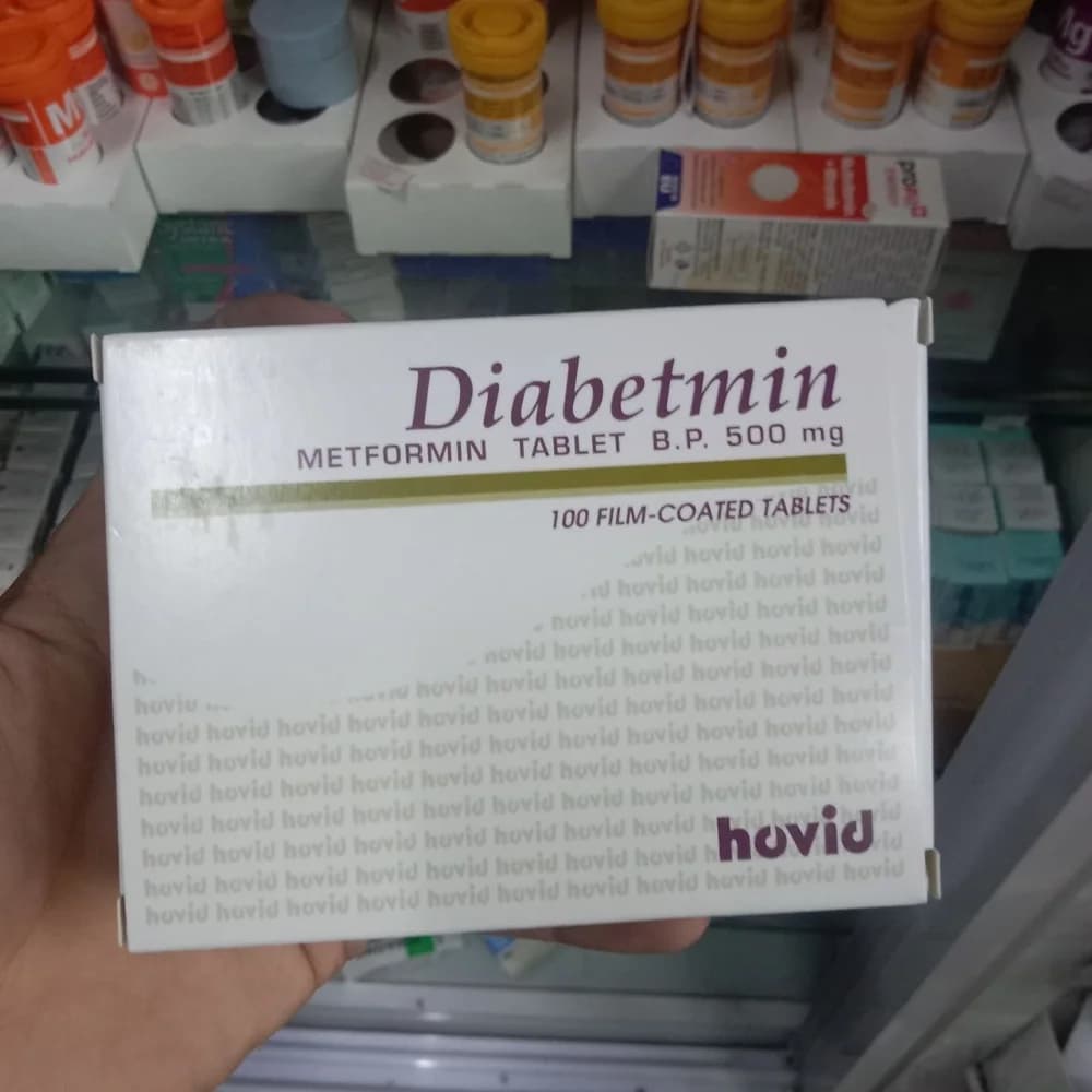 Diabetmin Metformin 500 mg film-coated tablet