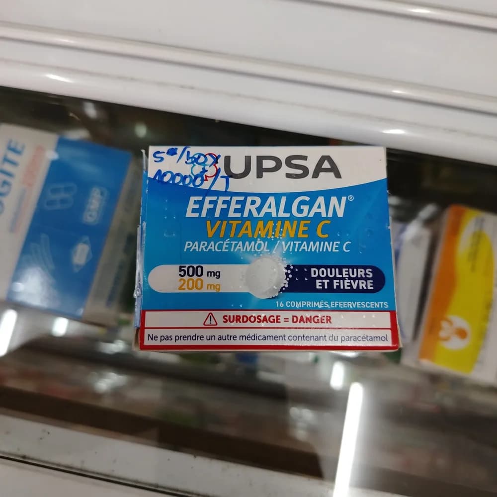 Efferalgan Vitamin C Paracetamol 500 mg / Ascorbic acid 200 mg