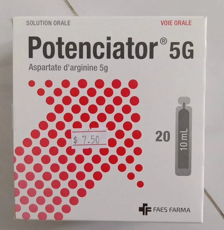 Potenciator 5G Arginine aspartate 5g