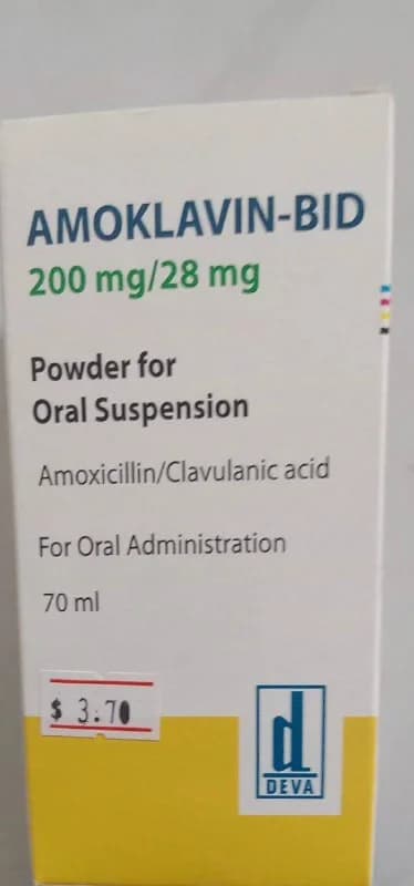 AMOKLAVIN-BID 200mg/28mg