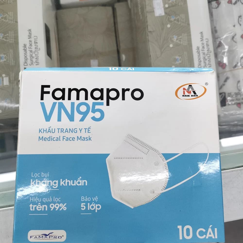 Famapro VN95 Medical Face Masks Not available
