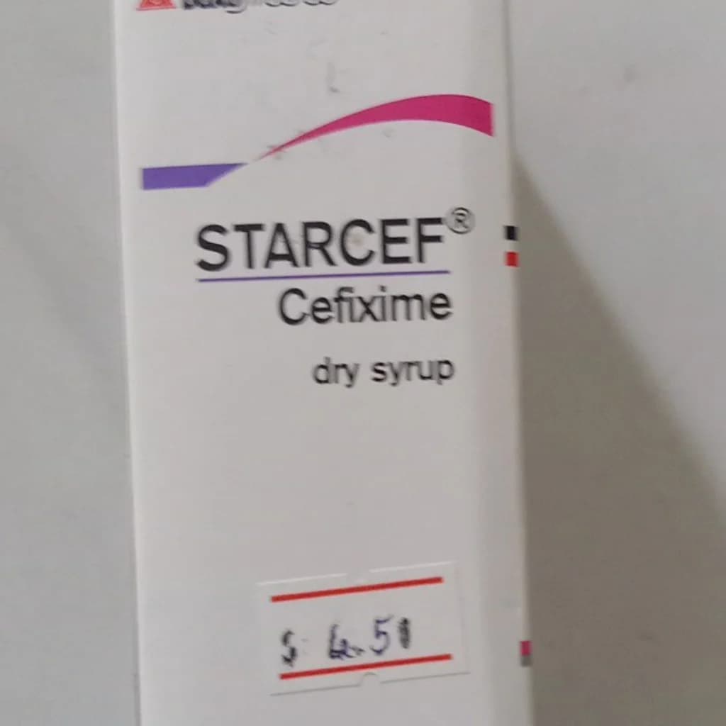 STARCEF® Dry Syrup 100 mg / 5 ml