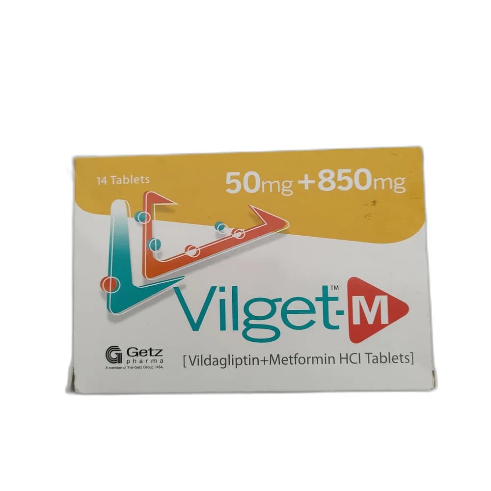 Vilget-M 50 mg + 850 mg
