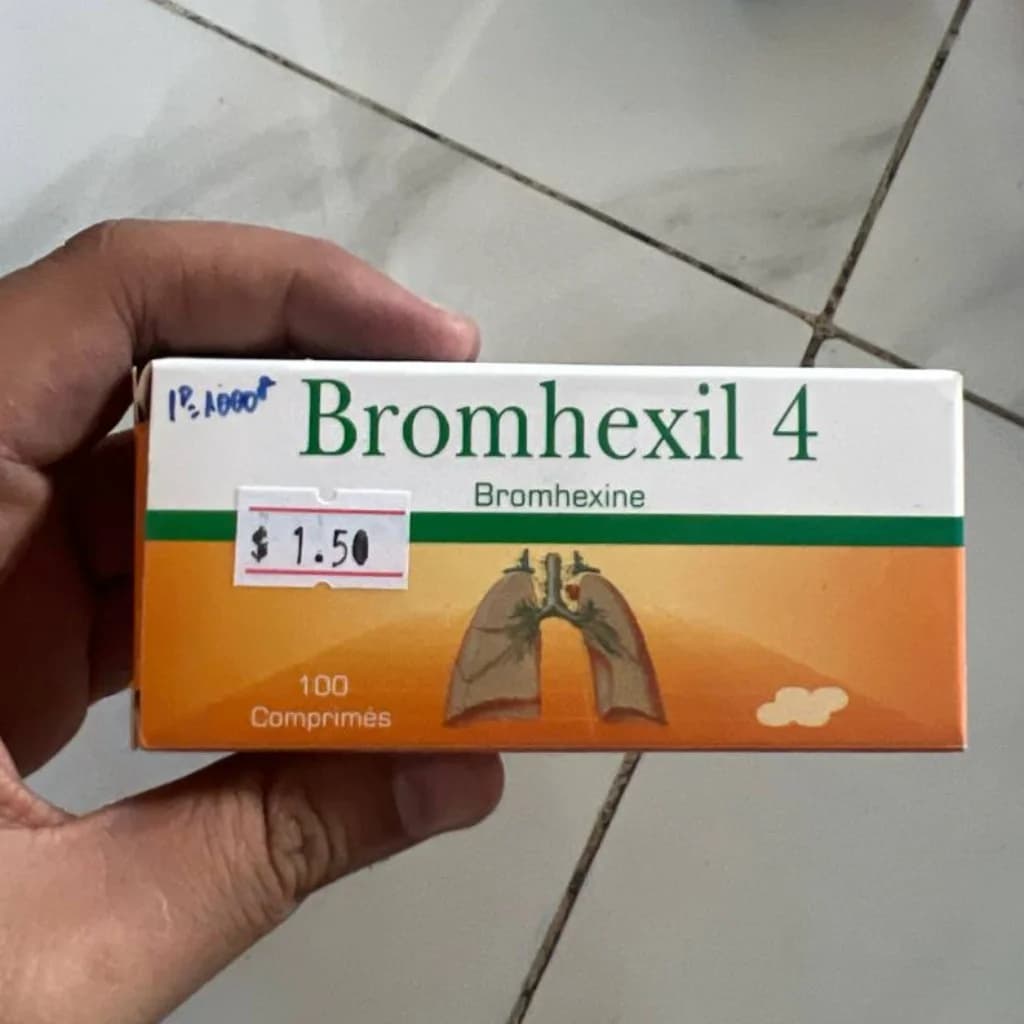 Bromhexil 4 Bromhexine (4 mg)