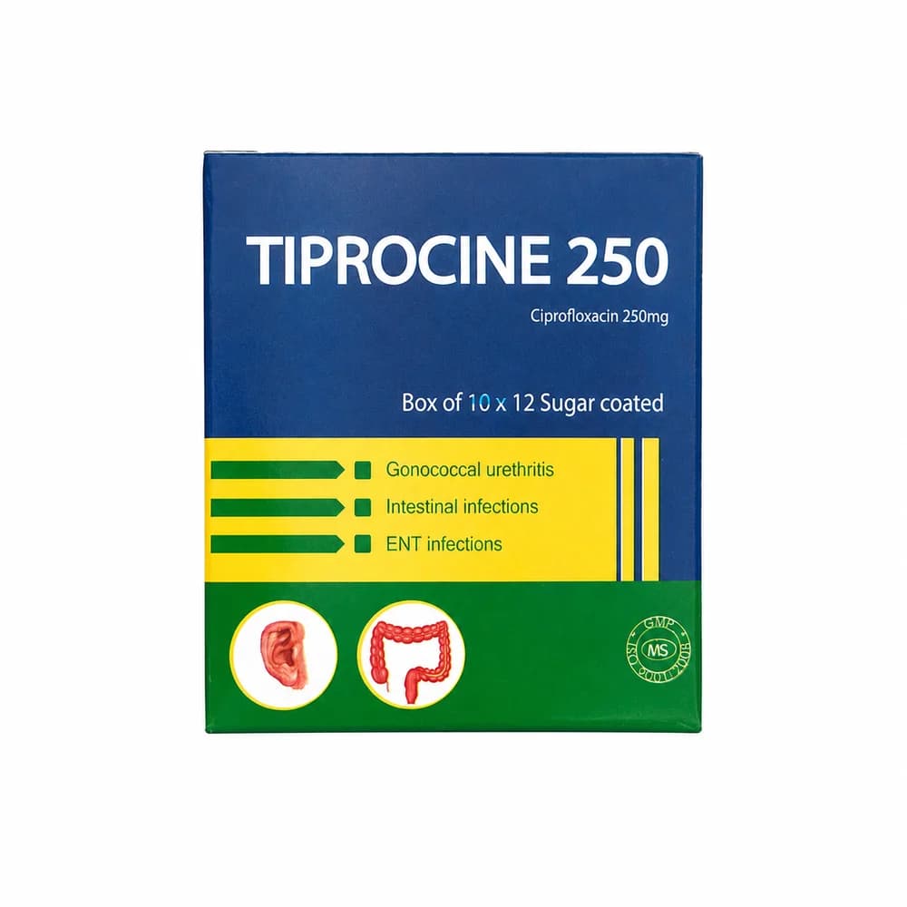 Tiprocine 250 Ciprofloxacin 250 mg