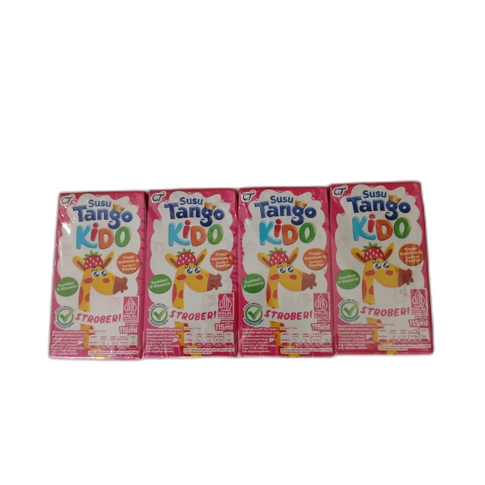 Susu Tango Kido Strawberry (Stroberi, 115 mL) 115 mL