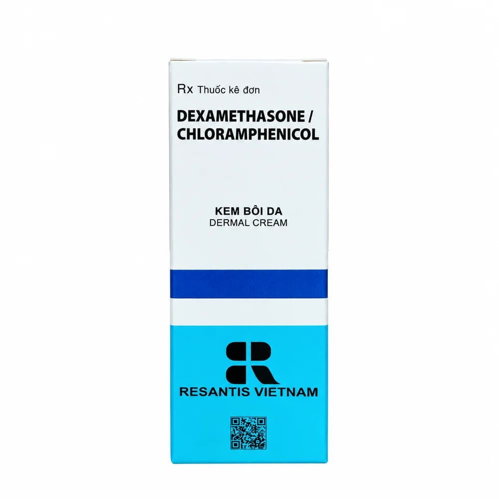 Dexamethasone / Chloramphenicol Dermal Cream 0.05% / 2%