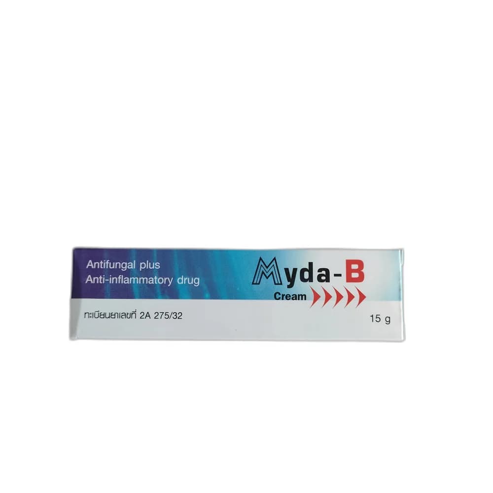 Myda-B Clotrimazole 1% w/w + Betamethasone (as valerate) 0.1% w/w