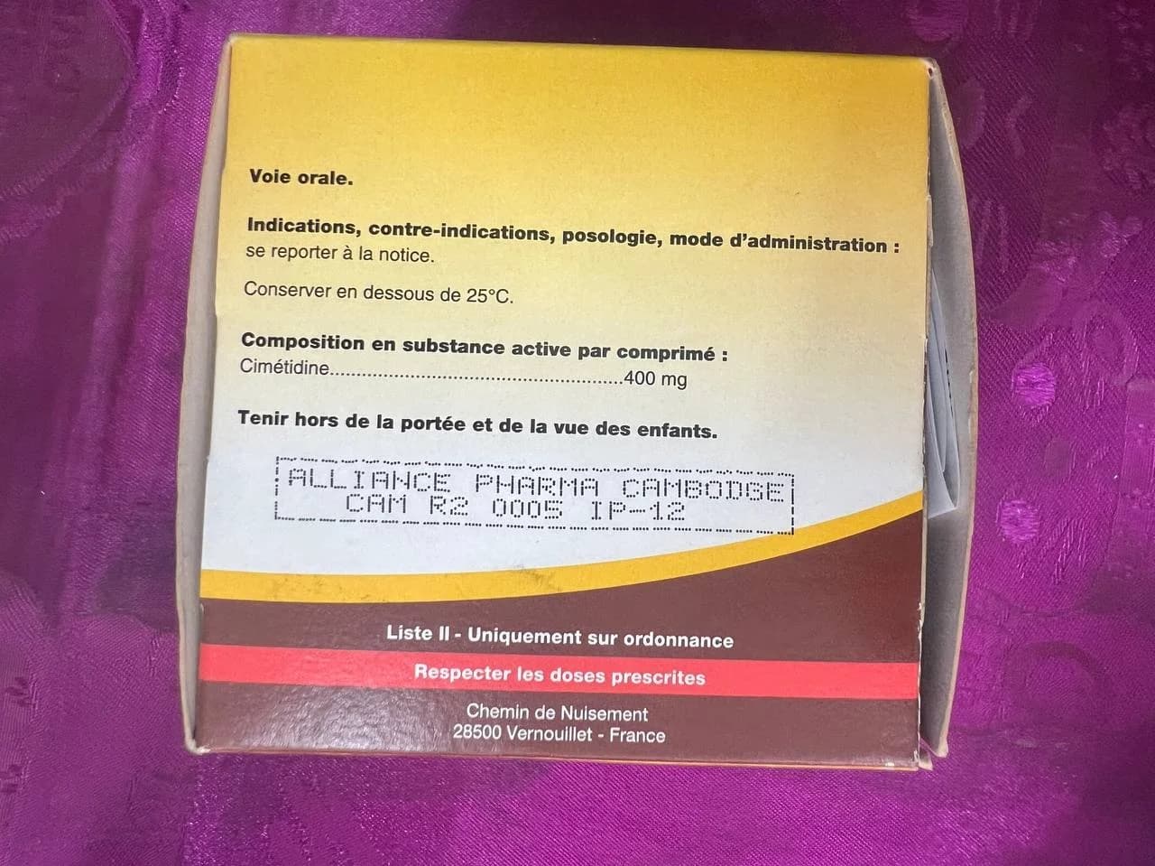 Cimetidine 400mg