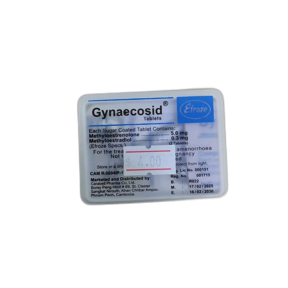 Gynaecosid 5 mg / 0.3 mg
