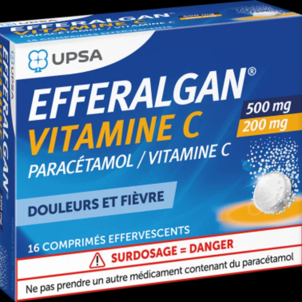 Efferalgan Vitamine C 500 mg / 200 mg