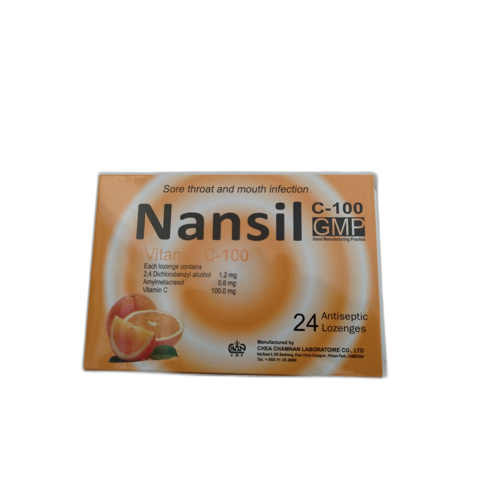 Nansil C-100 1.2 mg/0.6 mg/100 mg