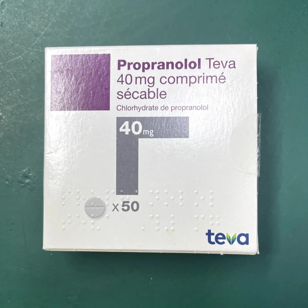 Propranolol Teva 40mg