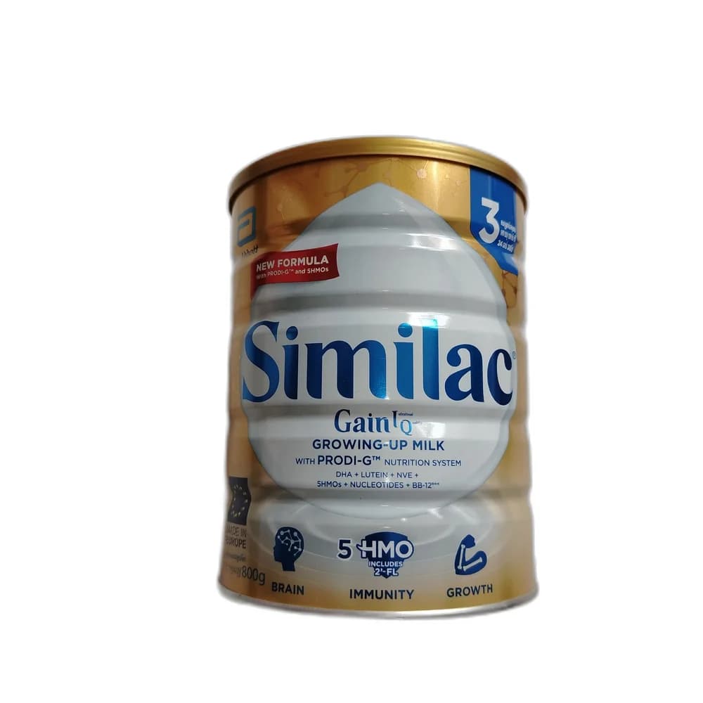 Similac Gain IQ 3 Growing-Up Milk (1-3 years, 800g) 800 g