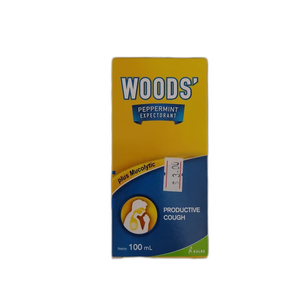 Woods' Peppermint Expectorant 4 mg / 100 mg per 5 mL