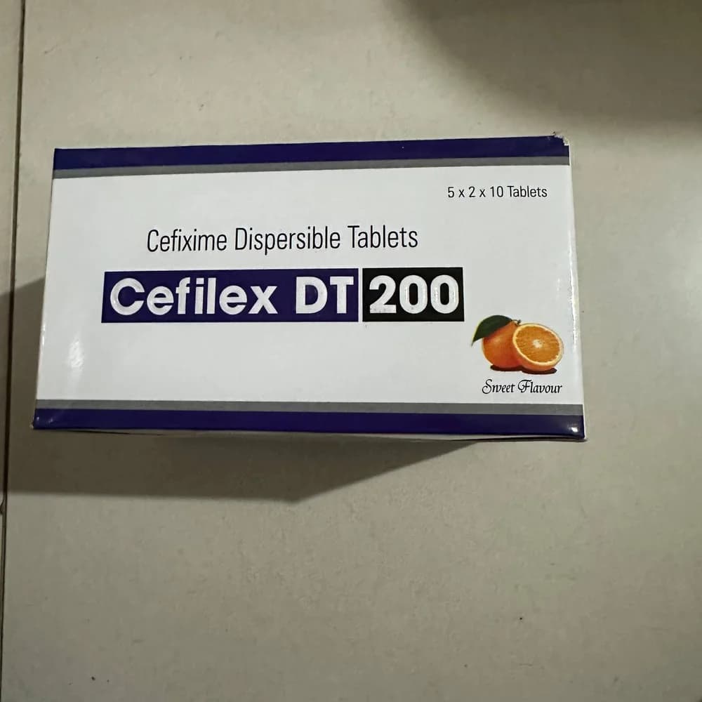 Cefilex DT 200 mg dispersible tablets