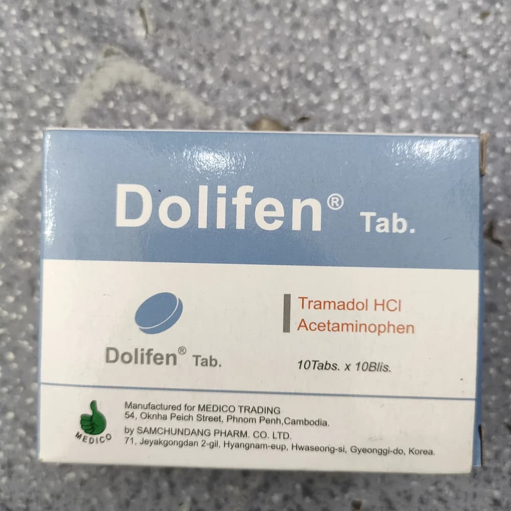 Dolifen Tab. 37.5 mg / 325 mg