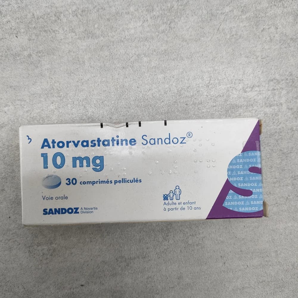Atorvastatine Sandoz 10 mg