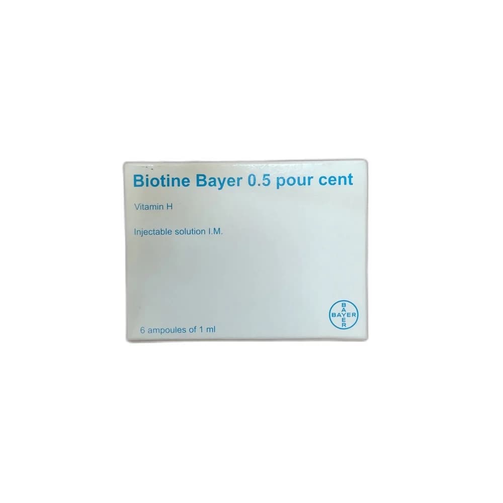 Biotine Bayer 0.5% (5 mg per 1 mL)