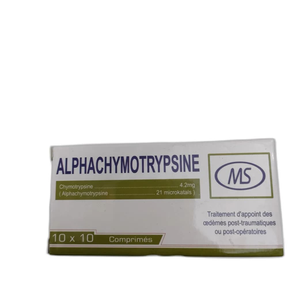 ALPHACHYMOTRYPSINE 4.2 mg
