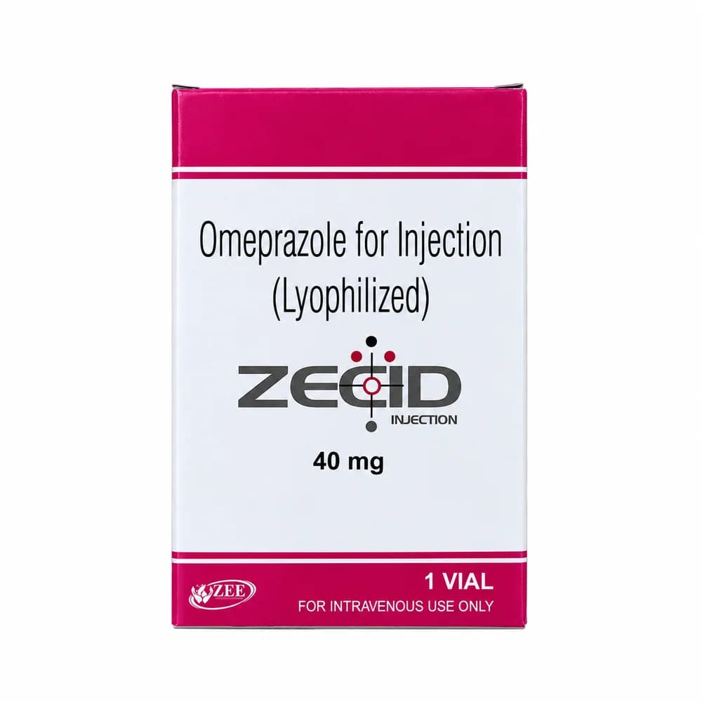 Zecid Injection Omeprazole 40 mg