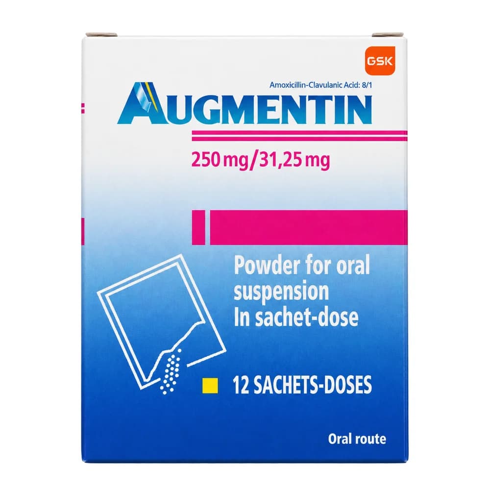 Augmentin 250 mg / 31.25 mg