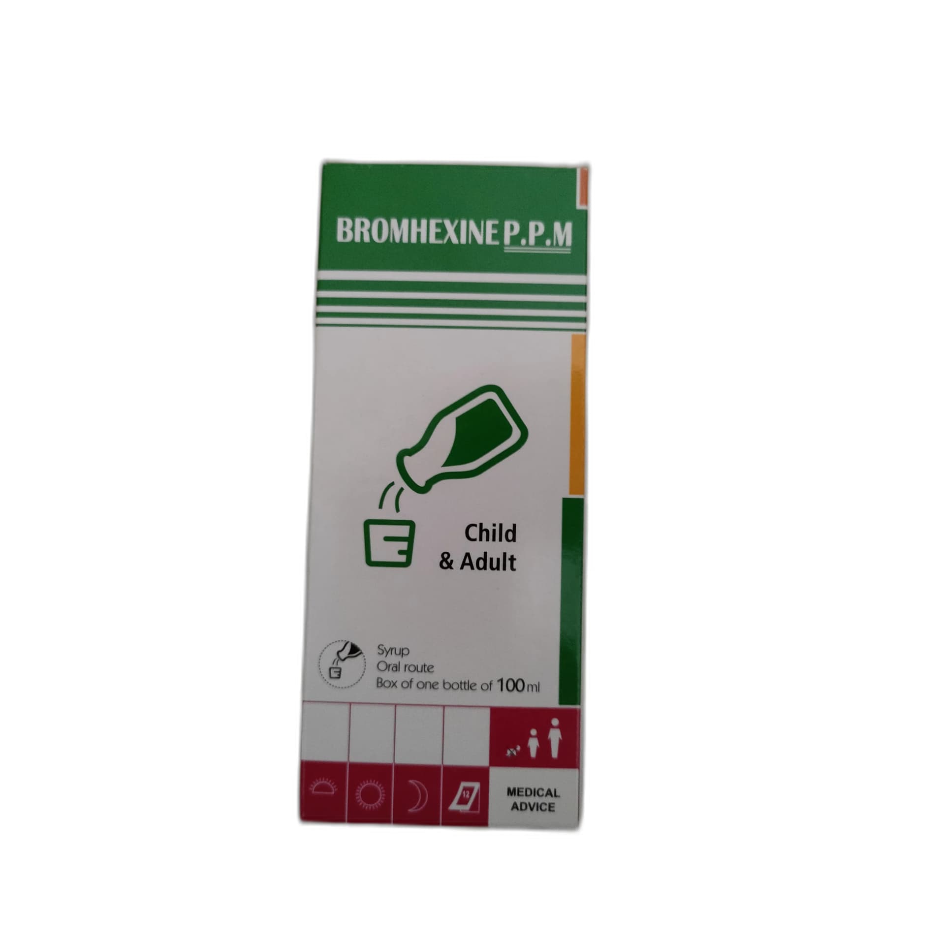 Bromhexine P.P.M. 4 mg/5 mL