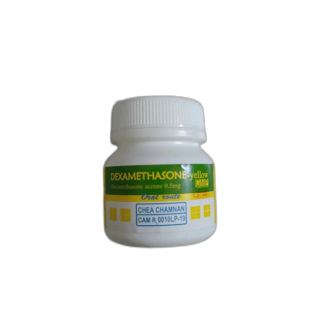Dexamethasone yellow 0.5 mg