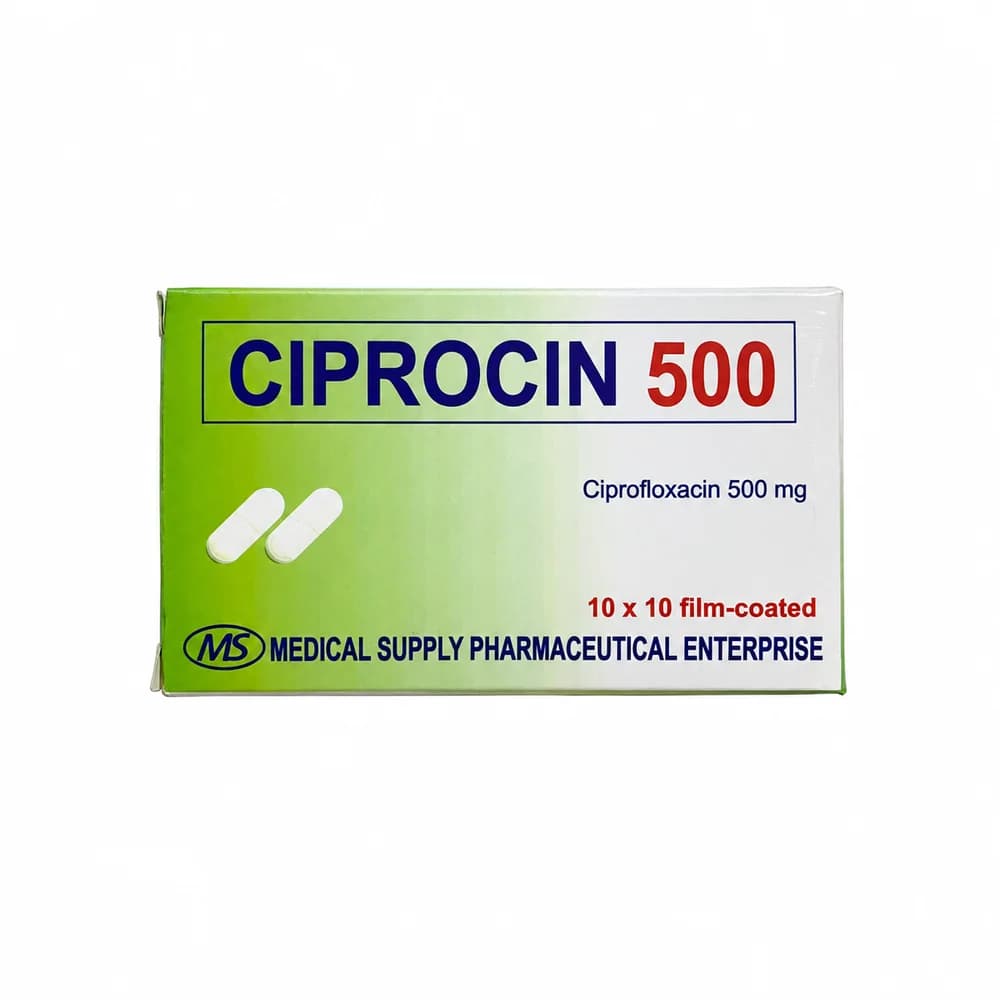 Ciprocin 500 mg film-coated tablets