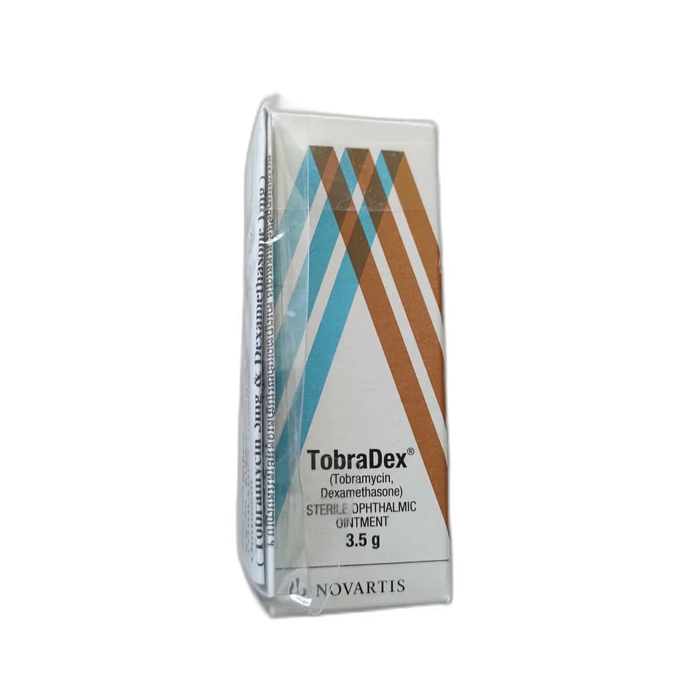 TobraDex Sterile Ophthalmic Ointment 0.3% / 0.1%, 3.5 g