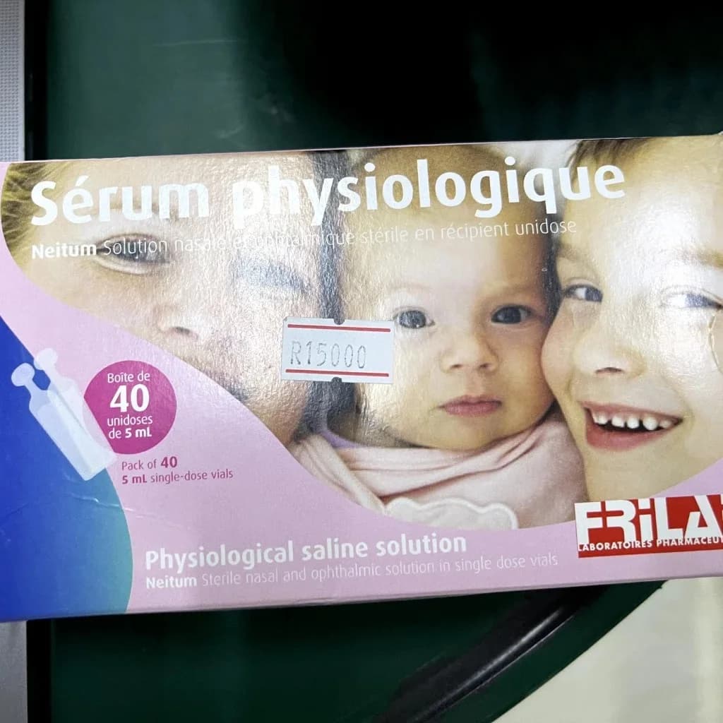 Serum Physiologique 0.9% NaCl