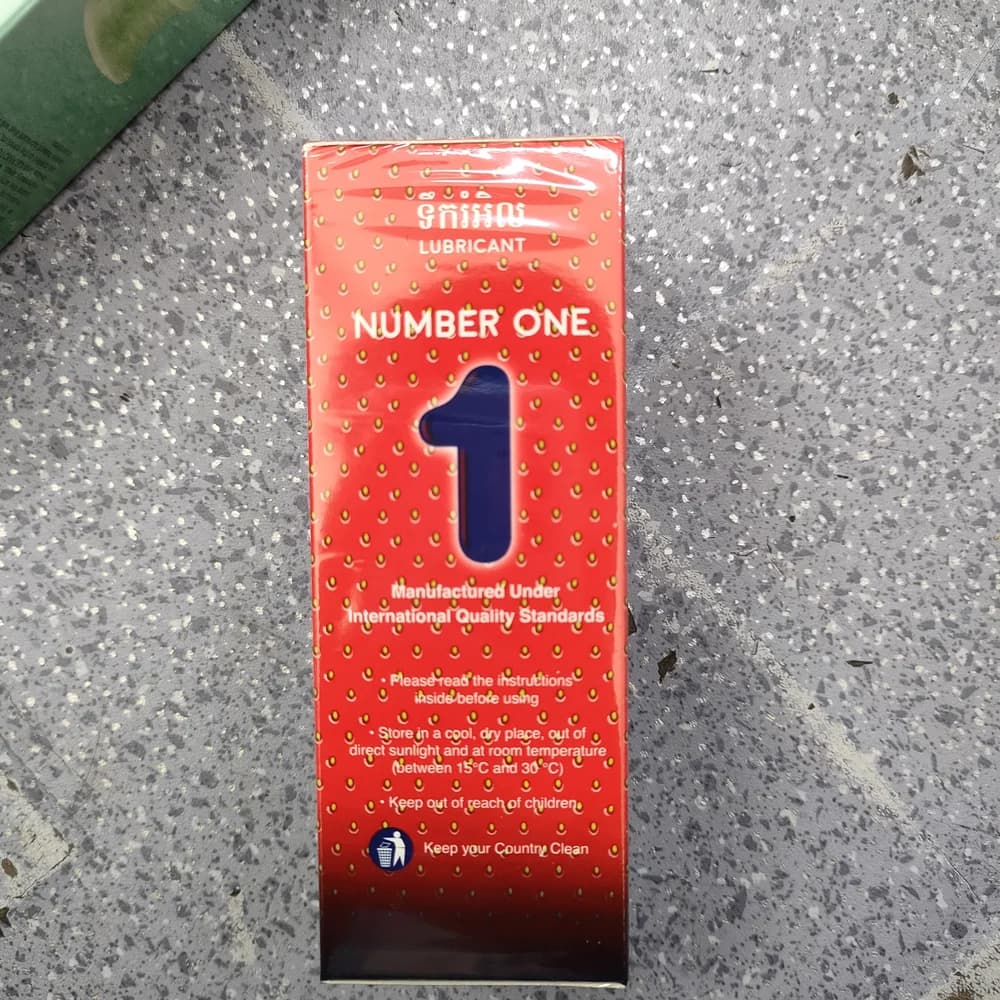 Number 1 Strawberry Scent Lubricant Not available