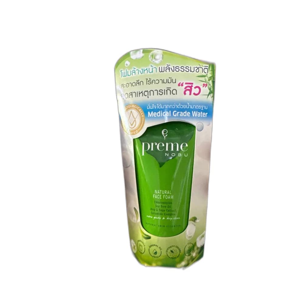 Preme Nobu Natural Face Foam, 50 g