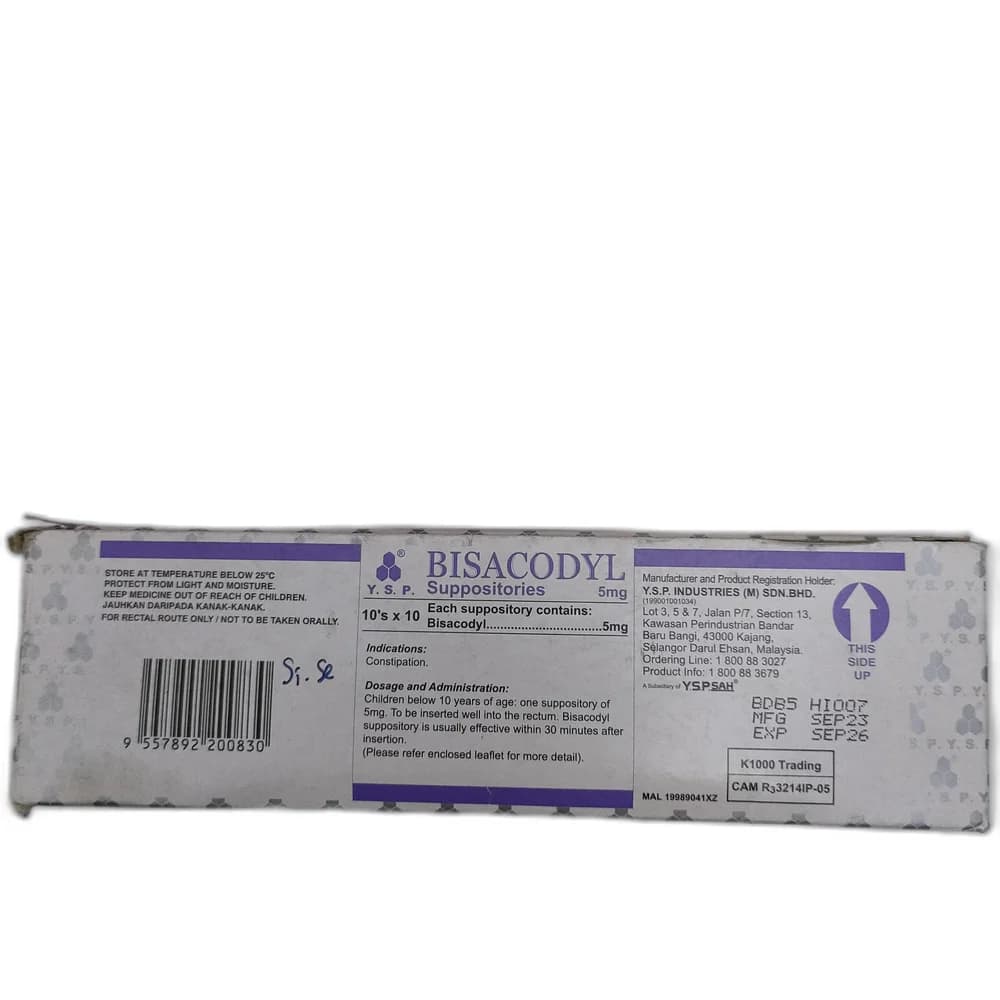 Bisacodyl 5 mg