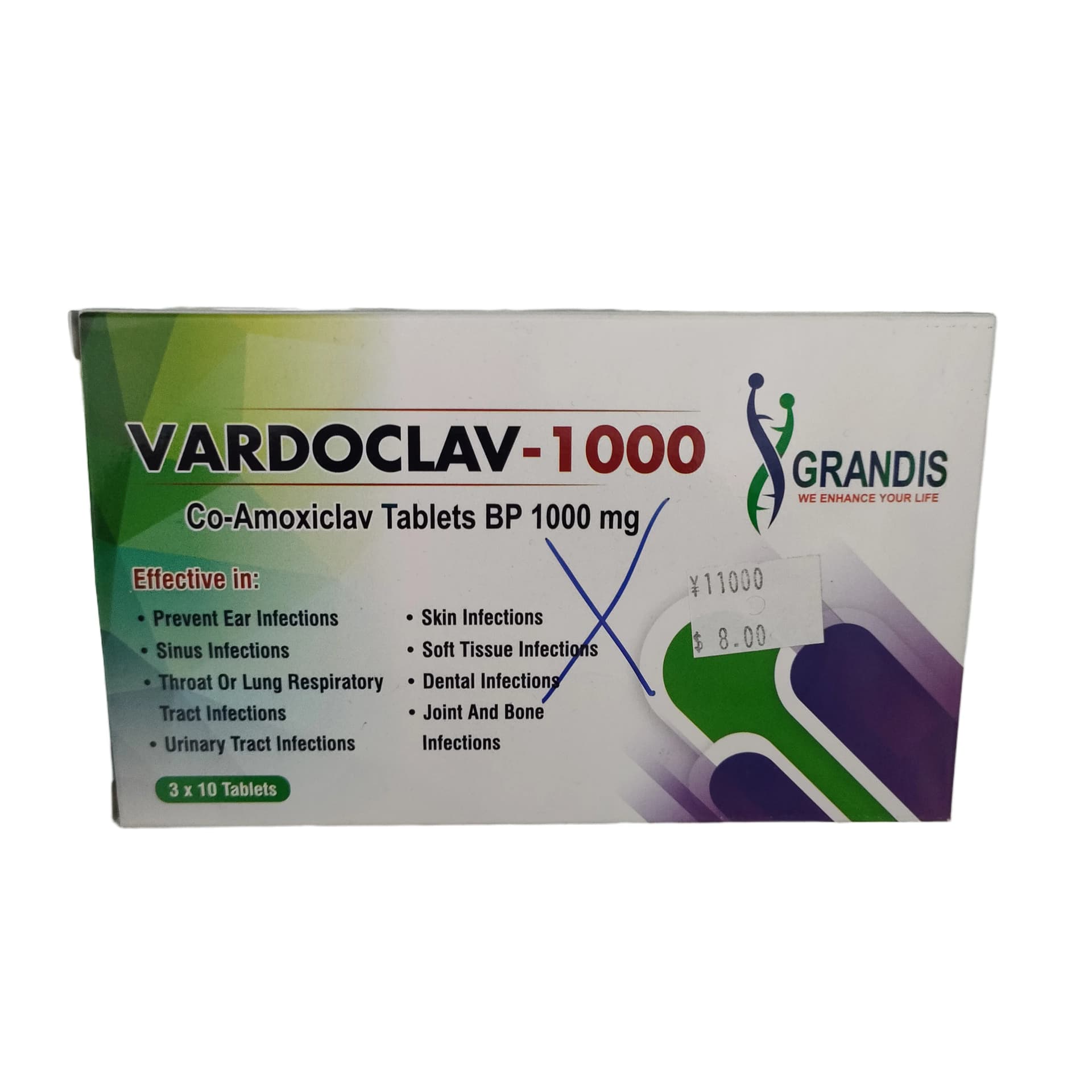 Vardoclav-1000 1000 mg