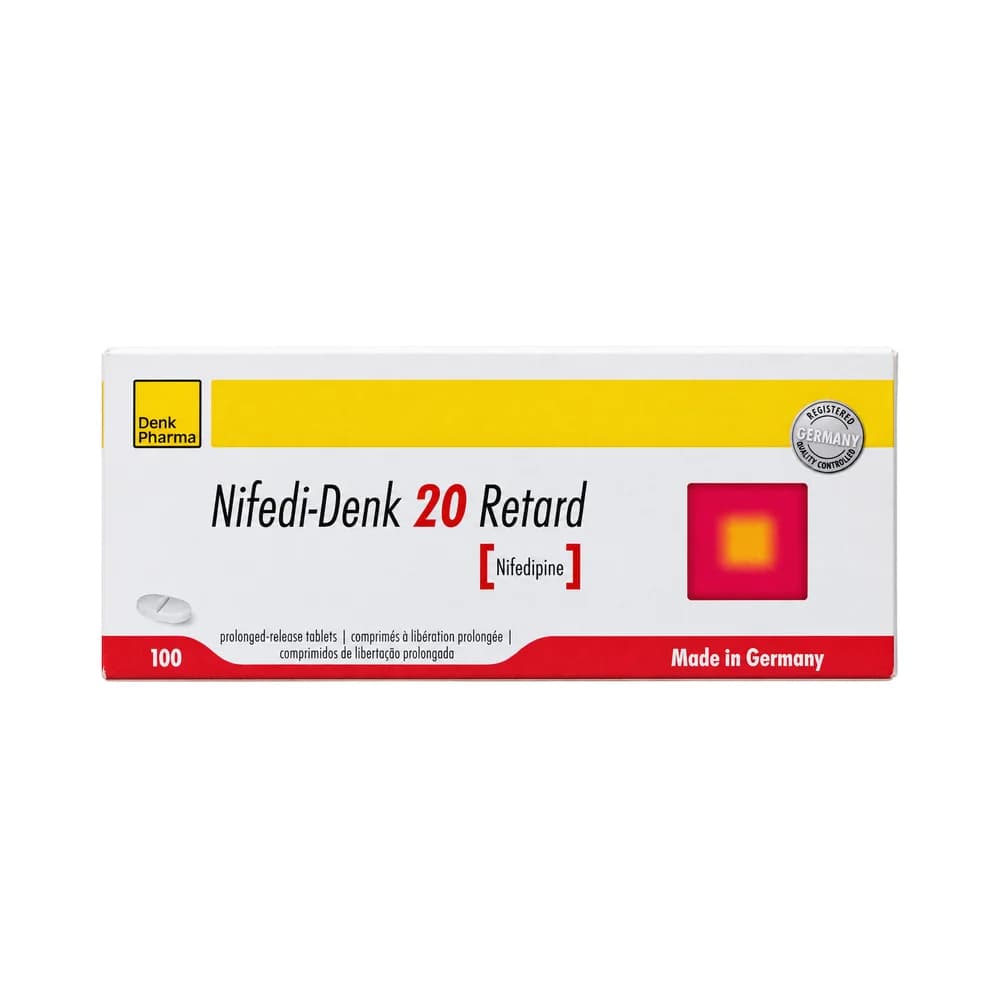 Nifedi-Denk Retard 20 mg