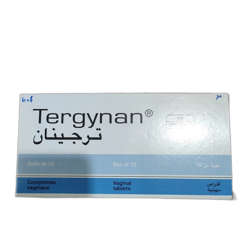 Tergynan 200 mg / 100 mg / 100,000 IU / 3 mg