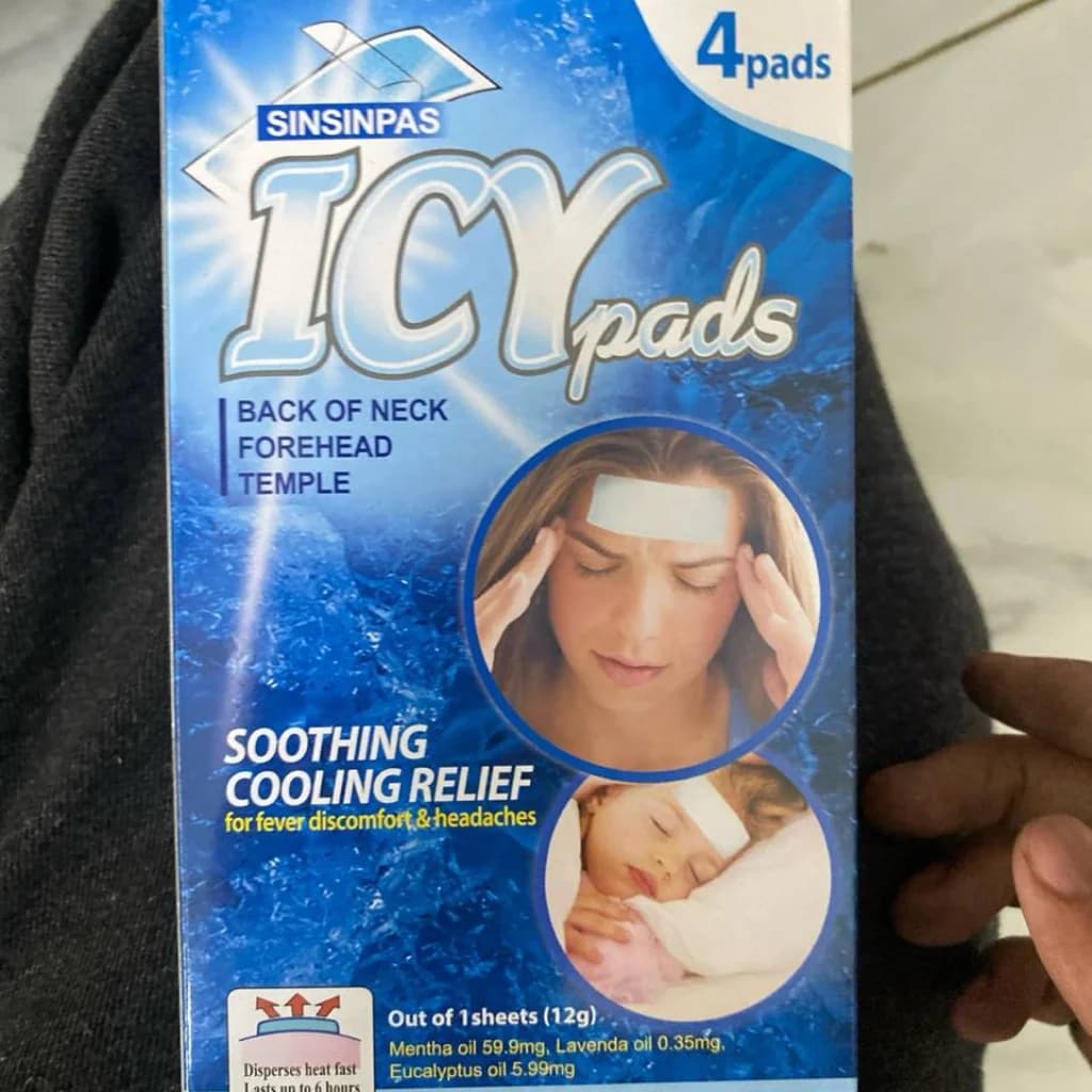 ICY Pads (Cooling Gel Pads) Not available
