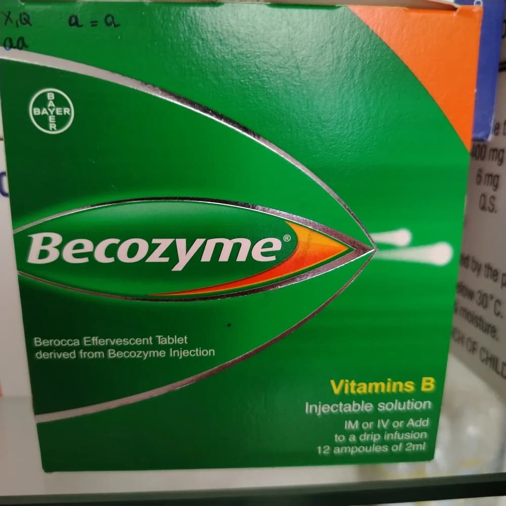 Becozyme Vitamin B complex per 2 ml ampoule