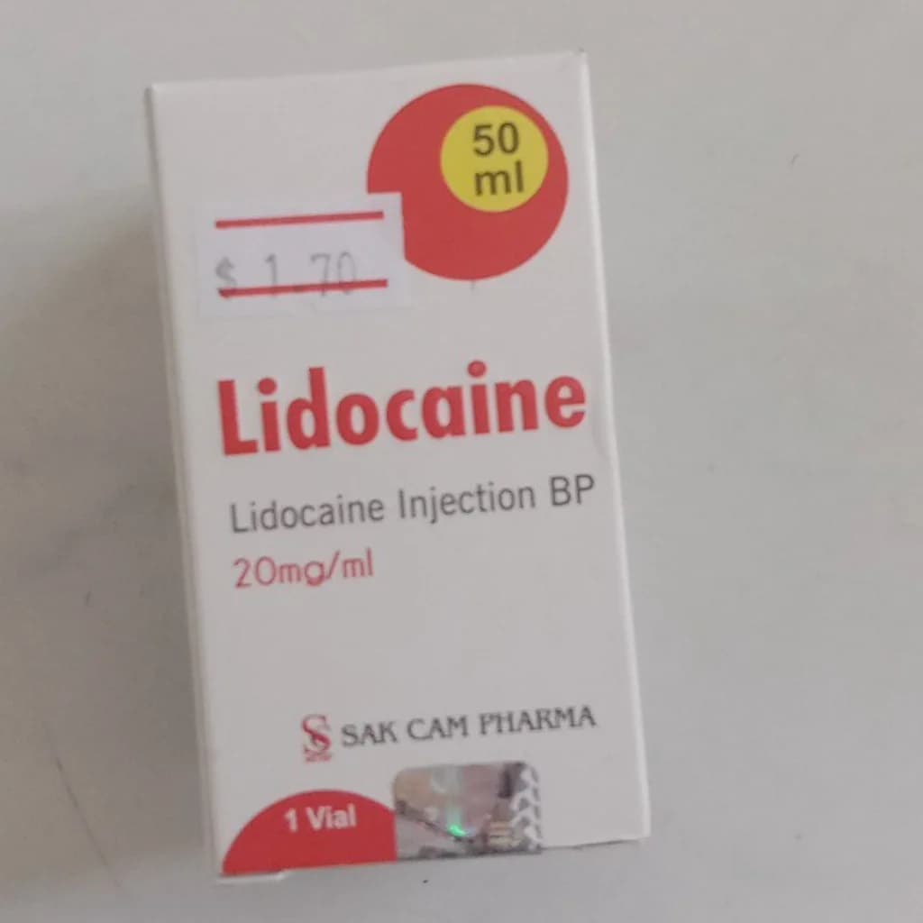 Lidocaine 20 mg / mL