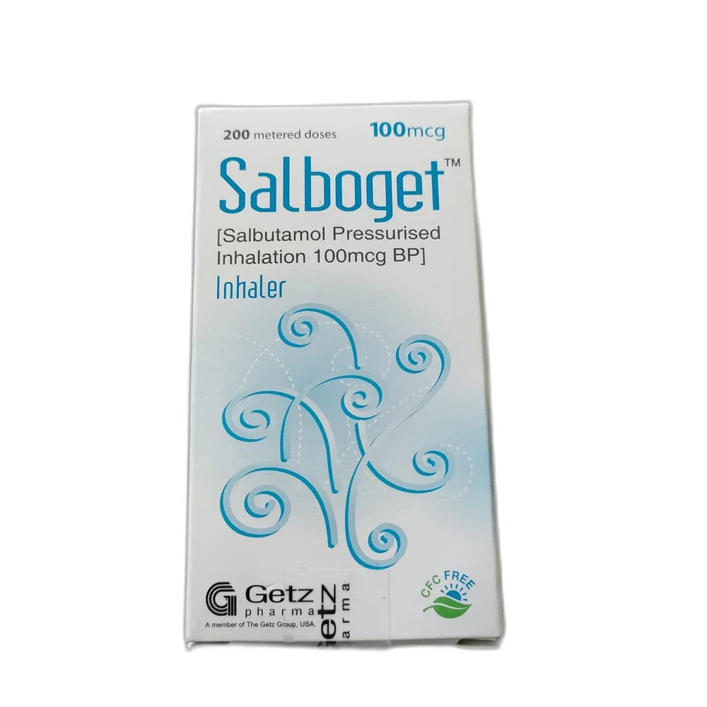 Salboget Inhaler 100 mcg per dose, 200 doses
