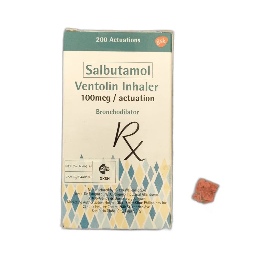 Ventolin Inhaler 100 mcg / actuation
