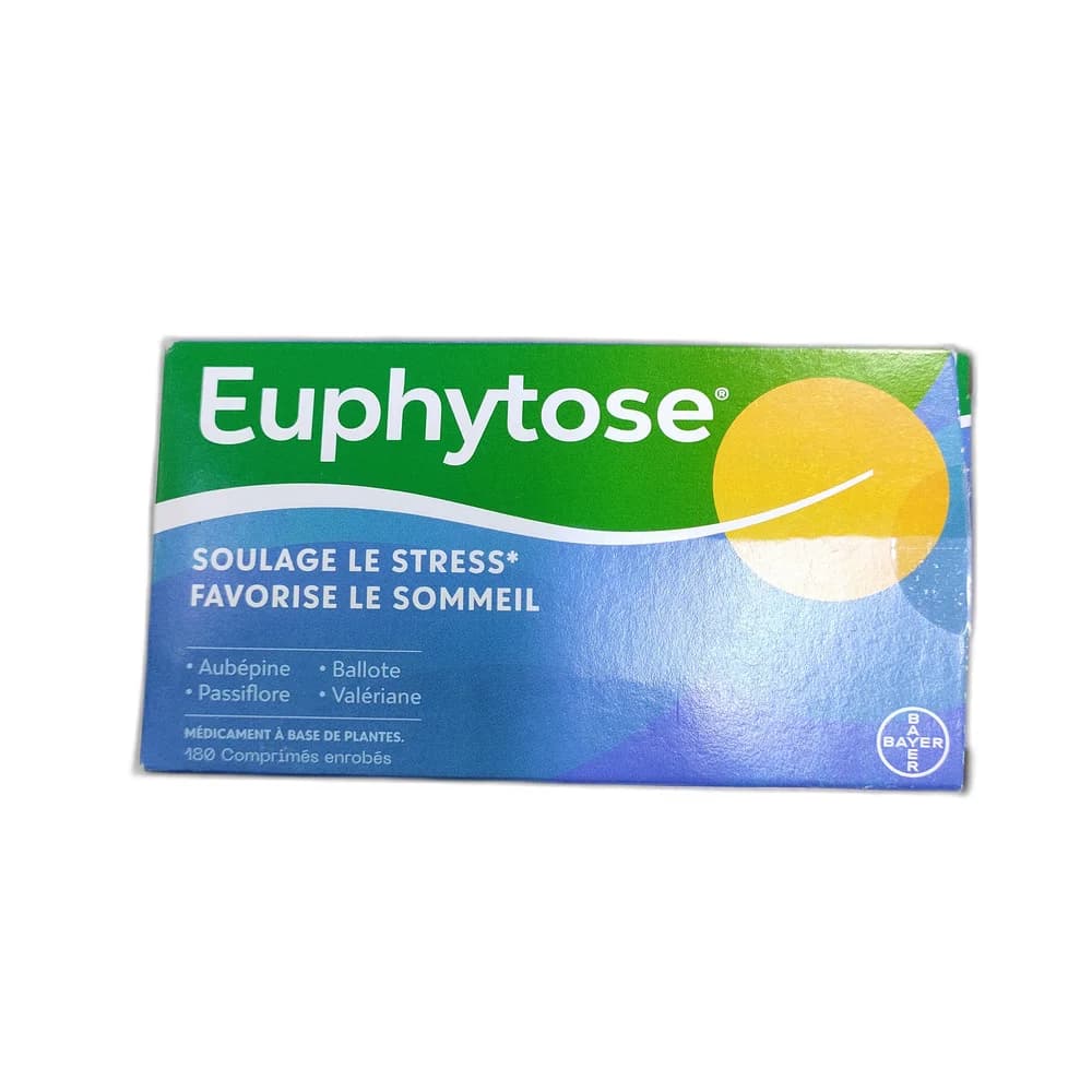 Euphytose 50 mg / 40 mg / 10 mg / 10 mg