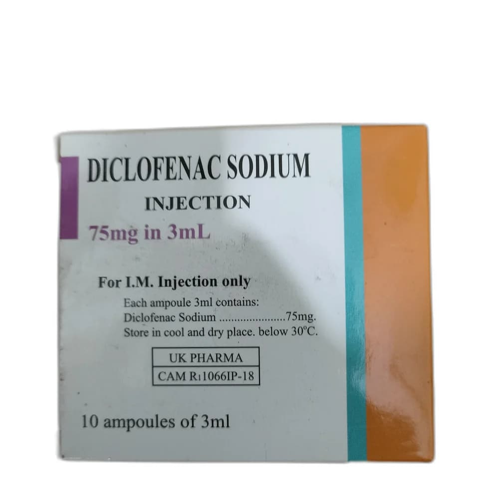 Diclofenac Sodium Injection 75 mg/3 ml